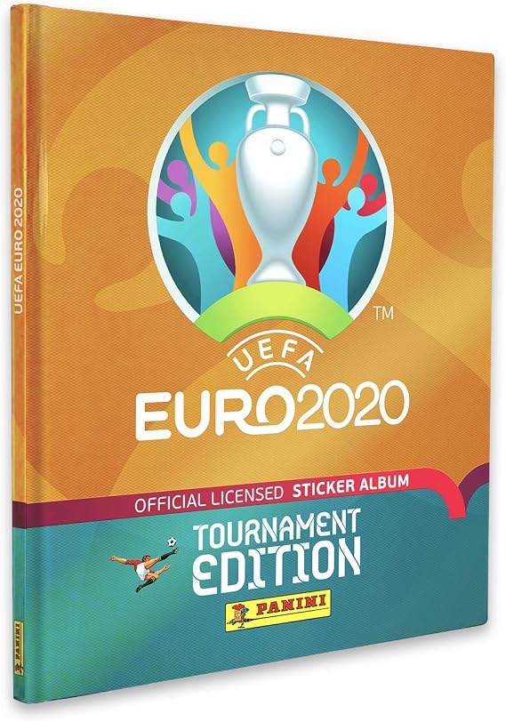 Panini UEFA Euro 2020 Sticker Collection Hardcover Album