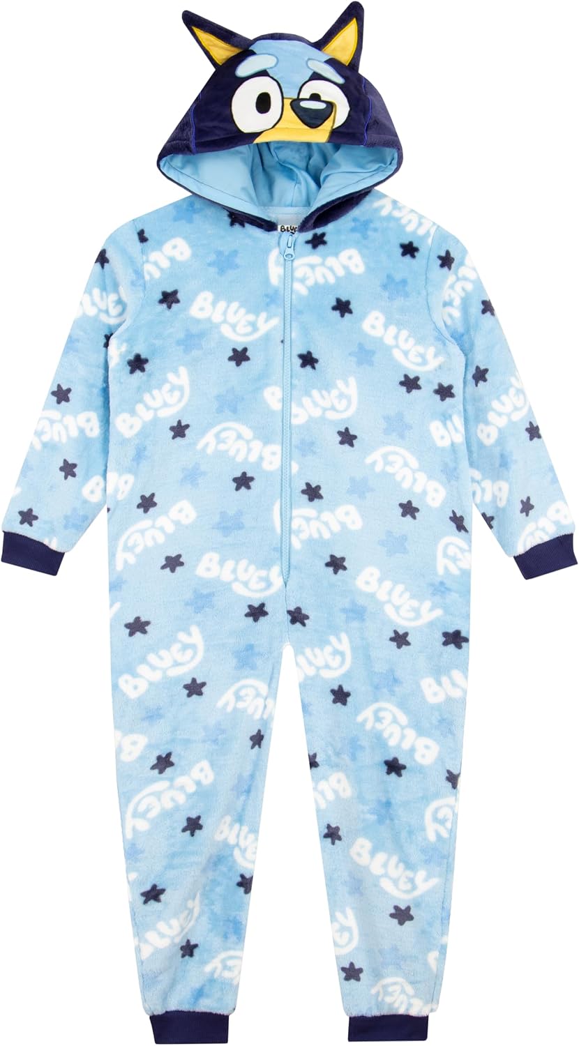 BlueY Onesie Kinder Schlafoverall Kinder Onesie Jungs Kuschelig Schlafoveralls Für Jungen