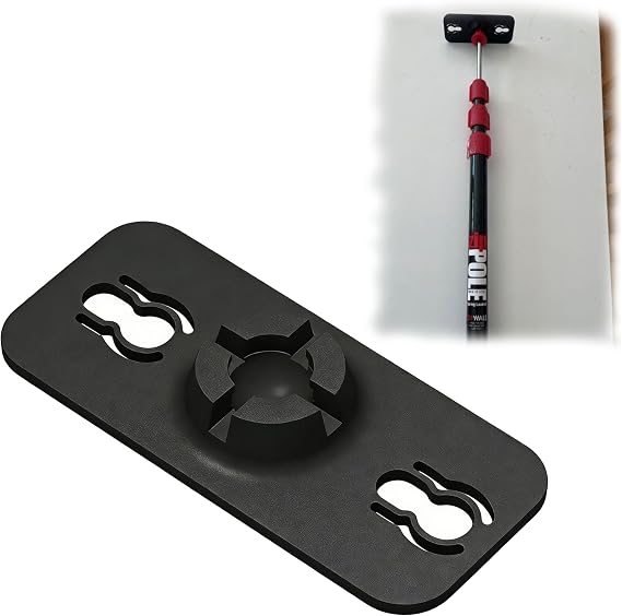 2-Pack 3D-Printed Universal Dust Barrier Head Compatible with ZipWall-Style Systems | Lightweight Drywall & Renovation Dust Control