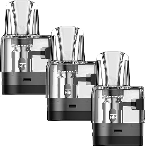 Oneo Pod (Side Fill) 0.8ohm 3.5ml - Pack of 3 Refillable - Refillable Empty Tank