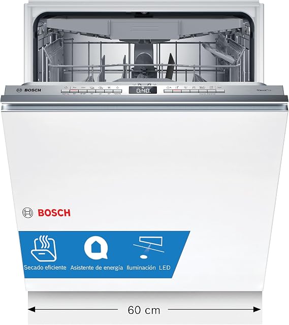 Bosch - Fully Integrated Dishwasher, Series 4, 60 cm. wide, 14 servings, 3rd tray, Home Connect, Eco Silence Motor, White, SMV4ECX28E [Energy Class A]