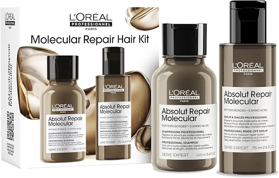 L'Oreal Professionnel Paris Serie Expert Absolut Repair Molecular Mini Duo Kit, Saç Bakım Seti