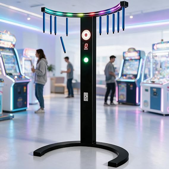 Hand Eye Coordination Training Catching Stick Game, Fast Reflex Sticks Arcade Toy, Party Game for Multiple Players, for Adults Family Night Business Team Building