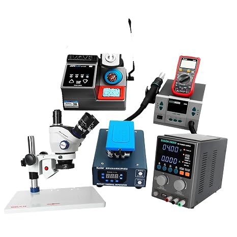 Sugon Basic Set Diy Tools Soldering Kit Aifen Soldering Station Power Supply Sugon 3005D Sugon Hot air Station(Basic Set 220V power supply)