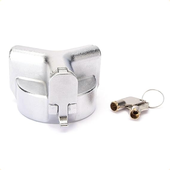 VersaLock | Vented Locking Fuel Tank Cap | For Transfer Tanks & Above Ground Commercial Tanks | Prevents Theft & Secures Fuel Tanks | No Adapter Included | FSS 754
