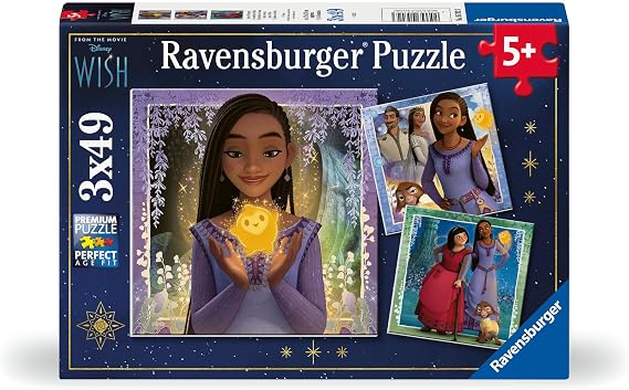 Ravensburger 3x49 Parça Puz WD Wish