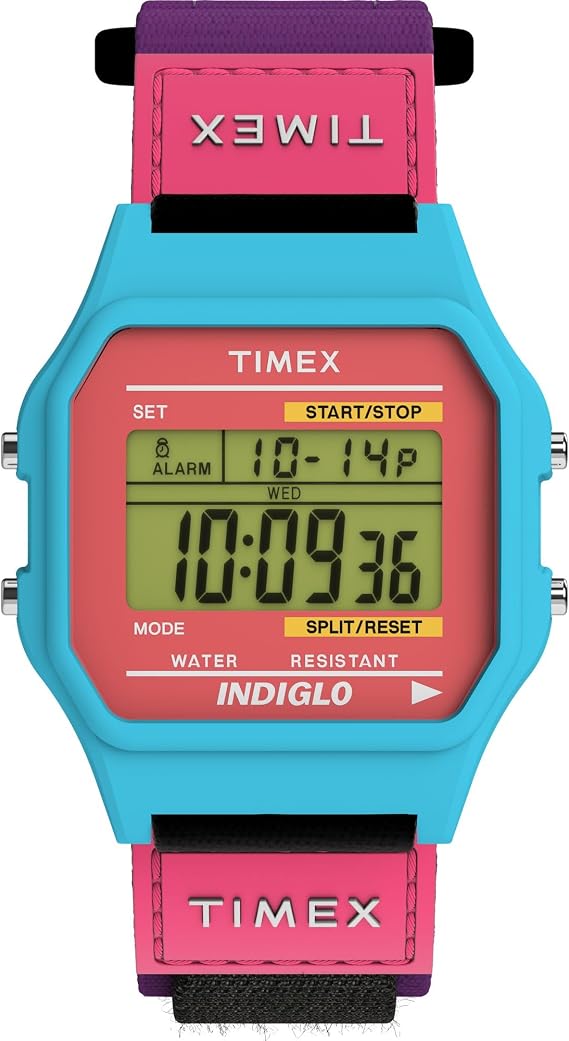 Timex Unisex Main Street Digital 36mm Fast Wrap Strap Watch