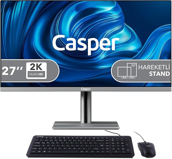 Casper Nirvana A87.1362-BV00X-V-G Intel Core i7-13620H 16GB RAM 480GB NVMe SSD Freedos All in one