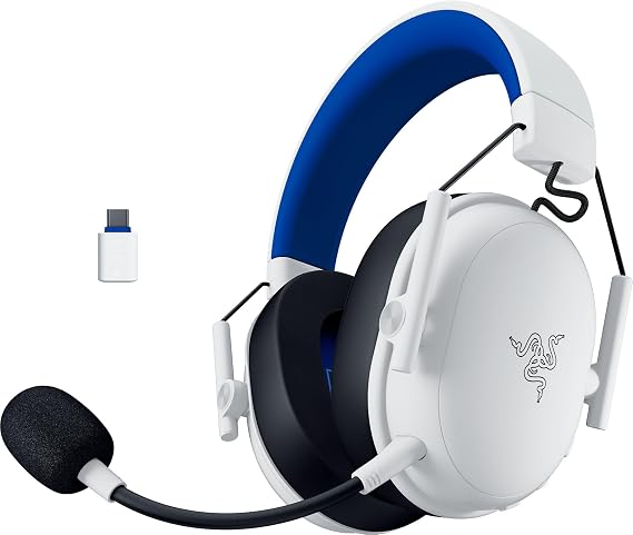 Razer BlackShark V3 X HyperSpeed for PlayStation - Kablosuz E-spor Kulaklığı - Ultra Hafif 270g - Sürücüler 50mm - Çıkarılabilir mikrofon - HyperSpeed 2,4 GHz & Bluetooth - PS5/PC | Beyas