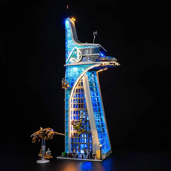 Led Light Set Compatible with Lego 76269 Avengers Tower (No Model) [Energy Class A]