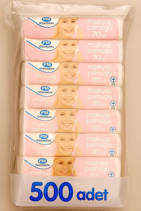 500 Pieces Makeup Cleaning Cotton Pad Cotton