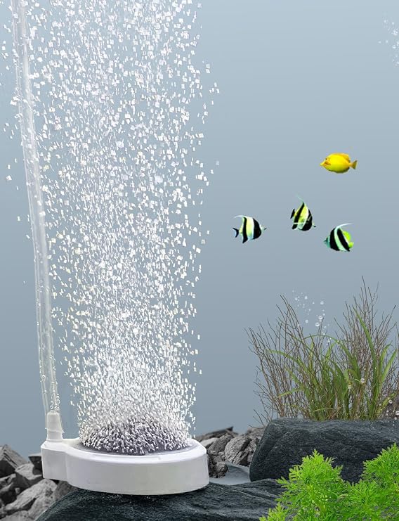 boxtech Aquarium Air Stone, Silent Oxygenator for Aquarium