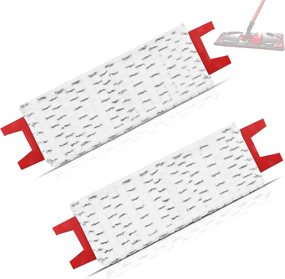 2 Pack Mop Refill Compatible with Vileda 1-2 Spray