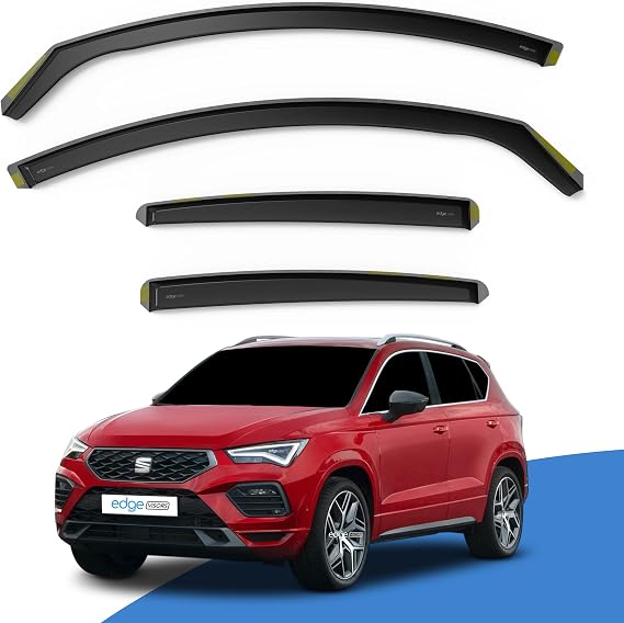 EdgeVisors Wind Deflectors SEAT Ateca MK1 5Dr SUV 2016+ 4pc
