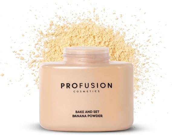 Profusion Cosmetics Bake and Set Banana Loose Setting Powder