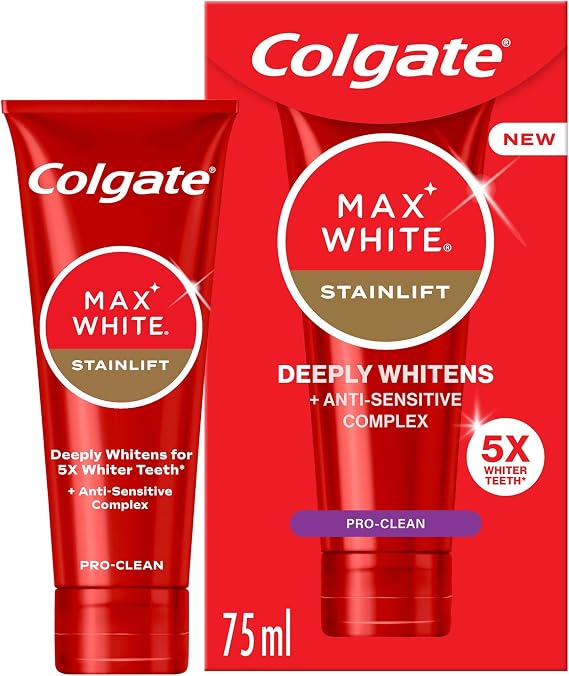 Colgate Max White StainLift ProClean Toothpaste, 75ml
