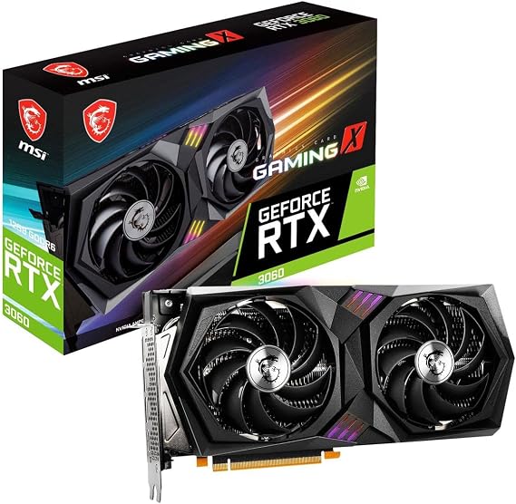MSI GeForce RTX 3060 GAMING X 12G Graphics Board VD7552