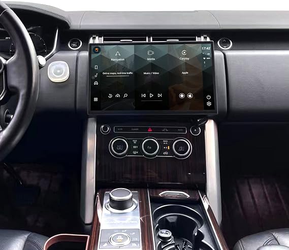 Android Car Stereo 2 din GPS Navigation Head unit for Land Rover Range Rover Vogue L405 2013-2017 Multimedia Player Car Radio Receiver 13 inches IPS Touch Screen Support Carplay DSP（4+64GB）