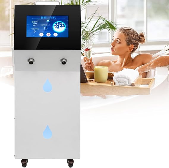 Hydrogen Bubble Bath Machine,Nano Bubble Hydrogen Bath Machine, 5000ML Hydrogen SPA Generator, 2000-3000ppb Hydrogen Rich Water Bath Machine, for Skin Health