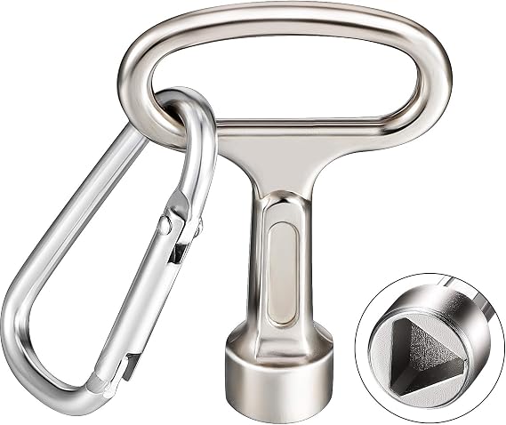 Hotop Metal Triangular Key Meter Box Key