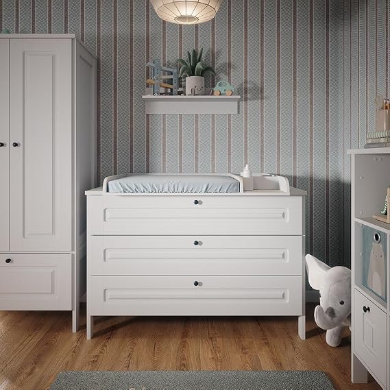 VitaliSpa Changing unit Ajaton, White, 133 x 98.4 cm