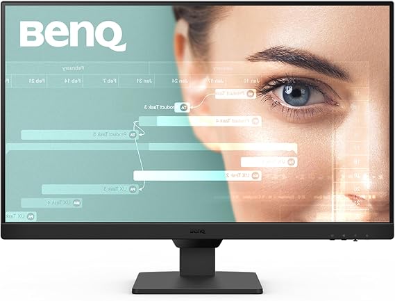 BenQ GW2490, 23.8" inç IPS Full HD (1920 x 1080), 5ms, 100Hz, Flicker-Free (Titreşimsiz Ekran), Low Blue Light (Düşük Mavi Işık), Eye-Care (Göz Koruma), Anti-Glare (Parlama Önleyici), Ev/Ofis Monitörü