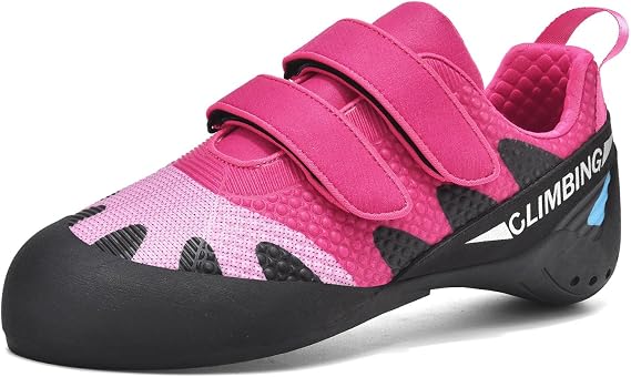 Teenagers Climbing Shoes Men's Women's Boulder Climbing Shoes,Compact Climbing Shoes,Non-Slip Breathable Climbing Shoes For Indoor Beginners Gym