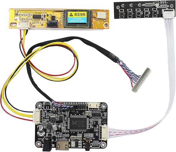 VSDISPLAY HD LCD Controller Board for LVDS 30pin 15.6 inch 16 inch 1366x768 1CCFL LP156WH1 LTN156AT01 N156B3 B156XW01 LTN160AT01 Recycle LCD
