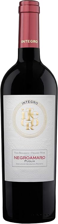 Integro Negroamaro, IGP Puglia, Organic, 75 cl