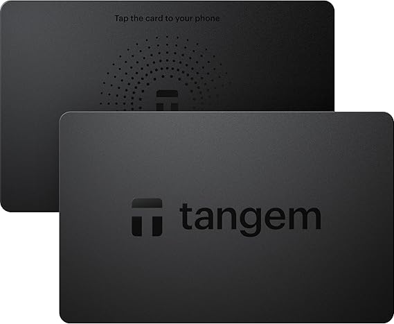TANGEM Encryption Wallets 2 Pack - Reliable Cold Storage Hardware Wallet