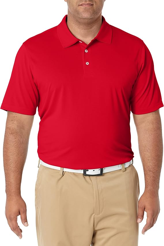 Amazon Essentials Men's Golf Polo Shirt, Quick Dry, Short Sleeve