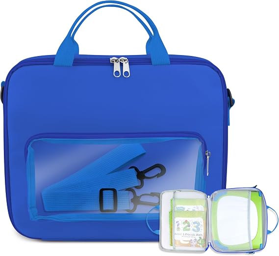 トラベルバッグ LeapFrog LeapStart 3Dインタラクティブ学習システム対応 LeapStart 3Dインタラクティブ学習システム用キャリーケース ブルー