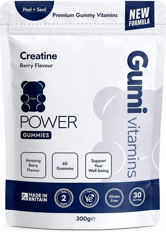 Creatine Gummies 3000mg & Electrolytes | 60 Gummies | Creatine Monohydrate