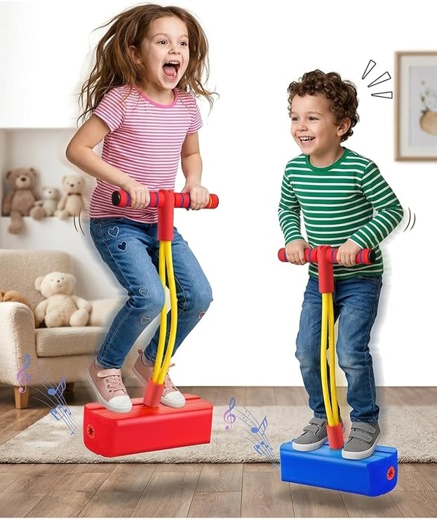 DUFFA Çocuklar İçin Atlama Zıplama Oyuncağı Zıp Zıp Oyuncak Boy Uzatıcı Eğitici Fiziksel Ve Zihinsel Geliştirici Spor Oyuncak