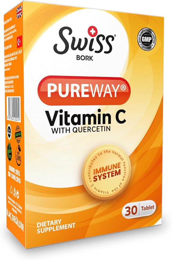 Swiss Bork Ester C Quercetin Kompleks 30 Tablet
