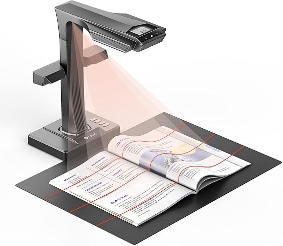 CZUR ET16 Plus Book Scanner A3/A4 Scanner Professional OCR Document Scanner