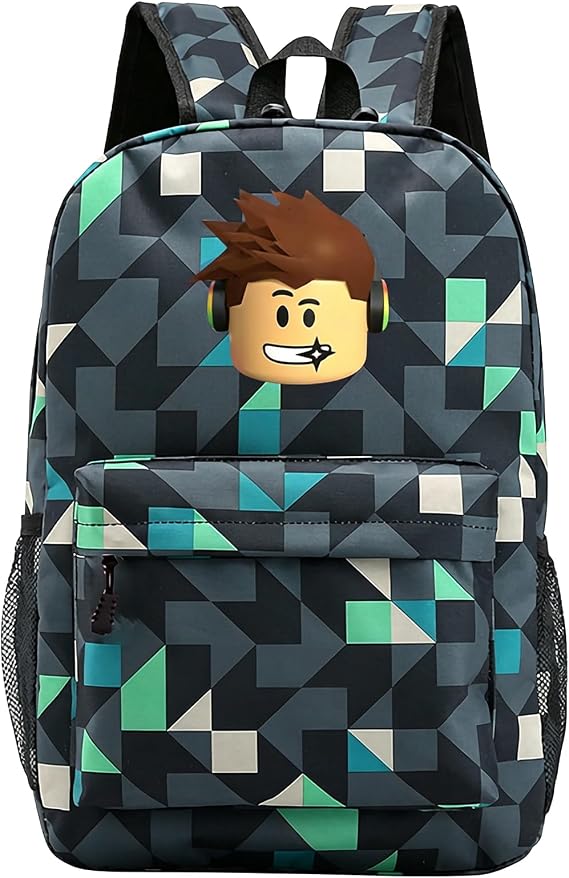 Roblx Backpack, School Bag, Backpack