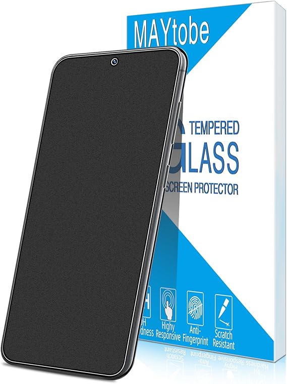 MAYtobe Matte Screen Protector for Samsung Galaxy S23 Plus Tempered Glass