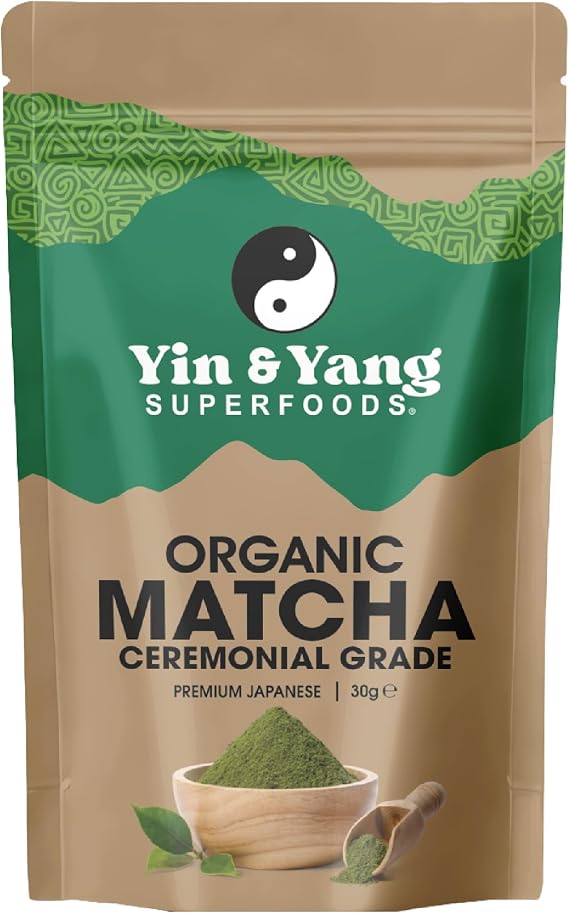 Organic Ceremonial Matcha 30g | Premium Japanese Grade | L-Theanine