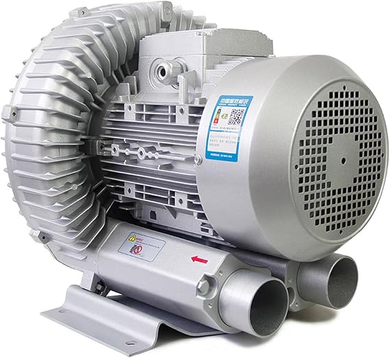 Regenerative Blower,Side Channel Blower,Vortex Blower,Single Phase,High-Pressure Vortex Ring Blower,Industrial Vacuum Pump for Air Blowing, 110V/220V 50HZ,1100W/1.48HP