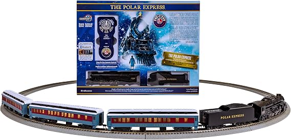 Lionel The Polar Express, Electric HO Gauge Model Train Set w/ Remote and Bluetooth Capability