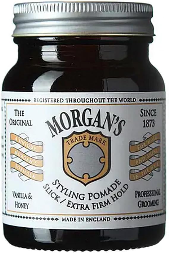 Morgan's Pomade Vanilla & Honey Extra Firm Hold - Extra Sert Tutucu Parlaklık Veren Pomad (WHITE LABEL) 100 gr