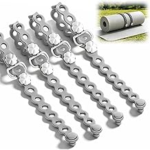 4PC Modular Gear Straps,Flexible Multi-Tool & Wearable Gadget for Everyday Carry, Heavy-Duty Bundling Organizer for Outdoor Adventure, Survival, Camping & Travel (Grey)