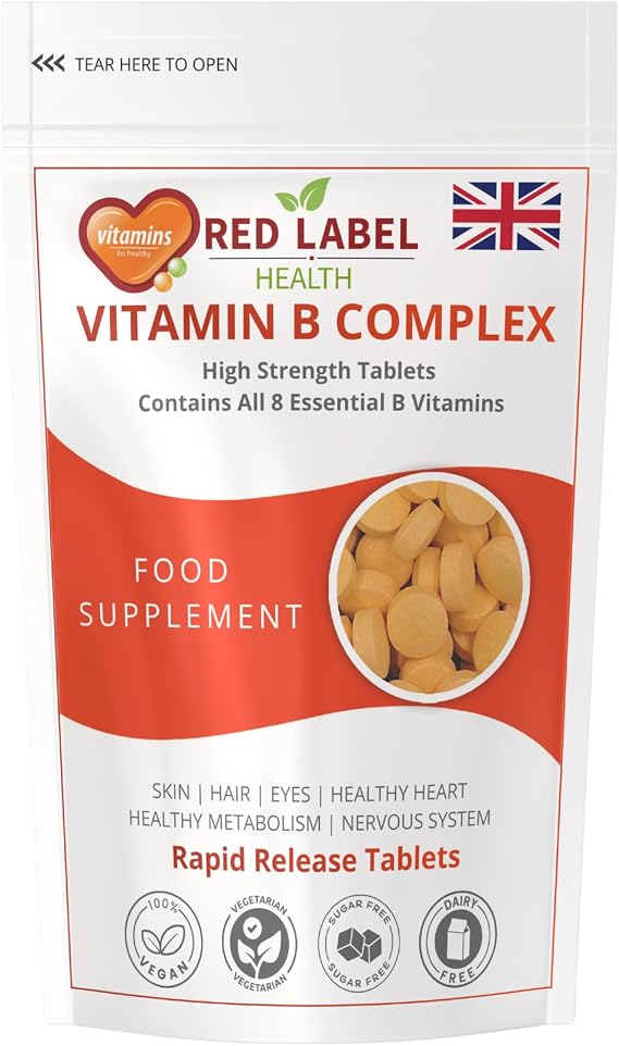 Vitamin B Complex 360 Tablets (Full Year Supply)