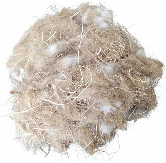 Gcroet Bird Nesting Material, Nesting Balls for Birds - Premium Blended Jute, Cotton & Wool for Parakeets, Finches, Canaries - Safe, Dry Bedding Cages & Nest Building.