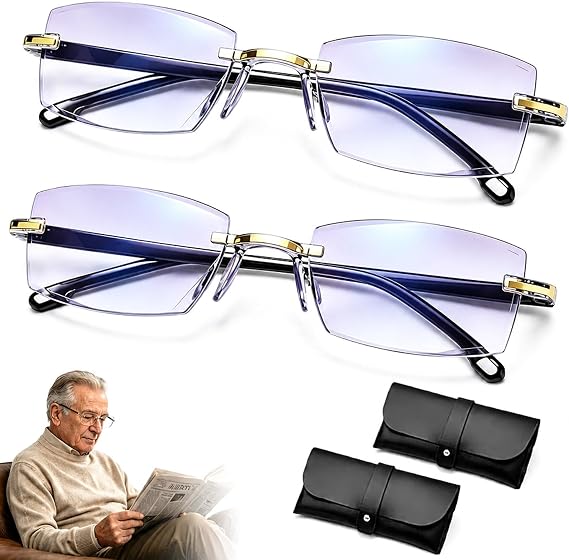 2 Pcs Auto Focus Glasses Self Adjusting