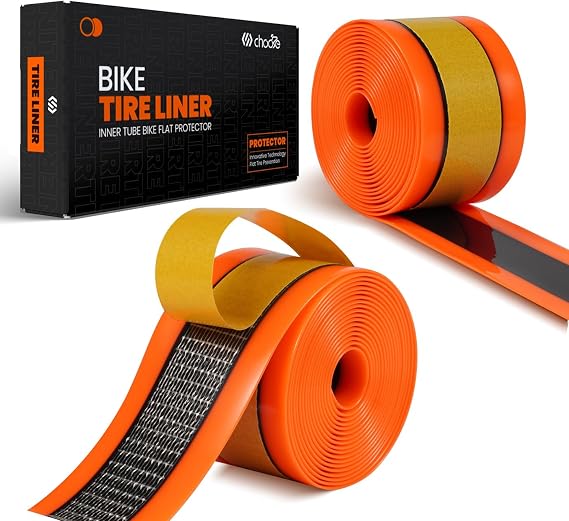 Bike Tyre Liners, Anti-Puncture Tyre Liner Self-Adhesive, Inner Tube Protection Tape for 18/20/24/26/27.5/28/29 Mountain/E-Bike/Road/Fat/700c Bicycle Tires