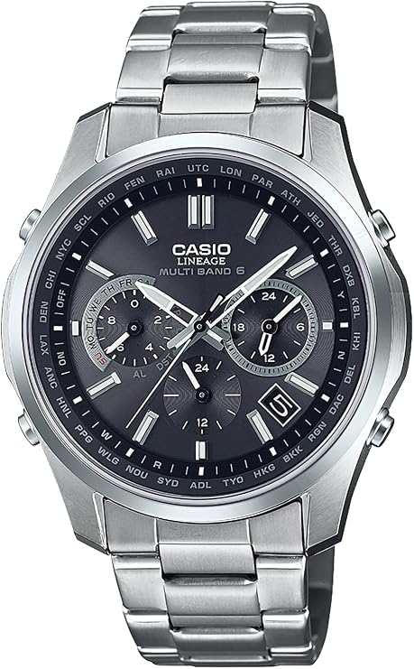 Casio Watch Lineage Domestic Genuine Product Radio Solar Titanium Model LIW-M610TSE-1AJF Men's Silver