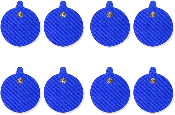 Med-Fit RC360 TENS Machine Pads - 60mm Round Stud (Pack 8)