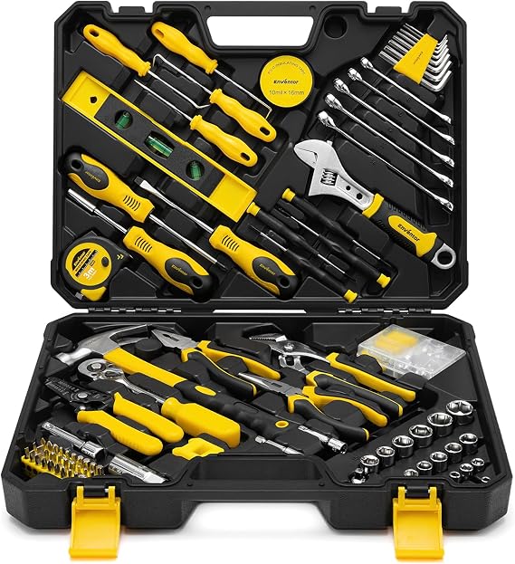 Enventor 231PCS Home Tool Kit, Basic Repair General Household Hand Tool Set